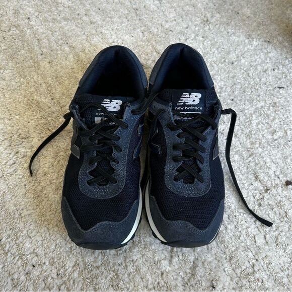 New Balance Charcoal and Black 515 Shoes - Picture 2 of 10